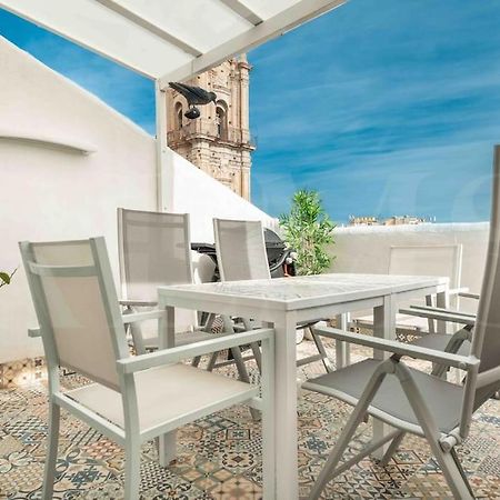Private Terrace, Barbecue & Cathedral View By Rems Apartment Malaga Exterior photo